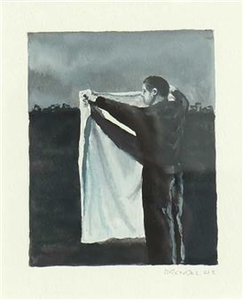 Portraits (four works - Graeme Drendel