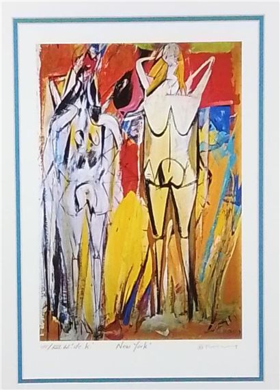 Willem de Kooning | William De Kooning “Woman V” Framed Print