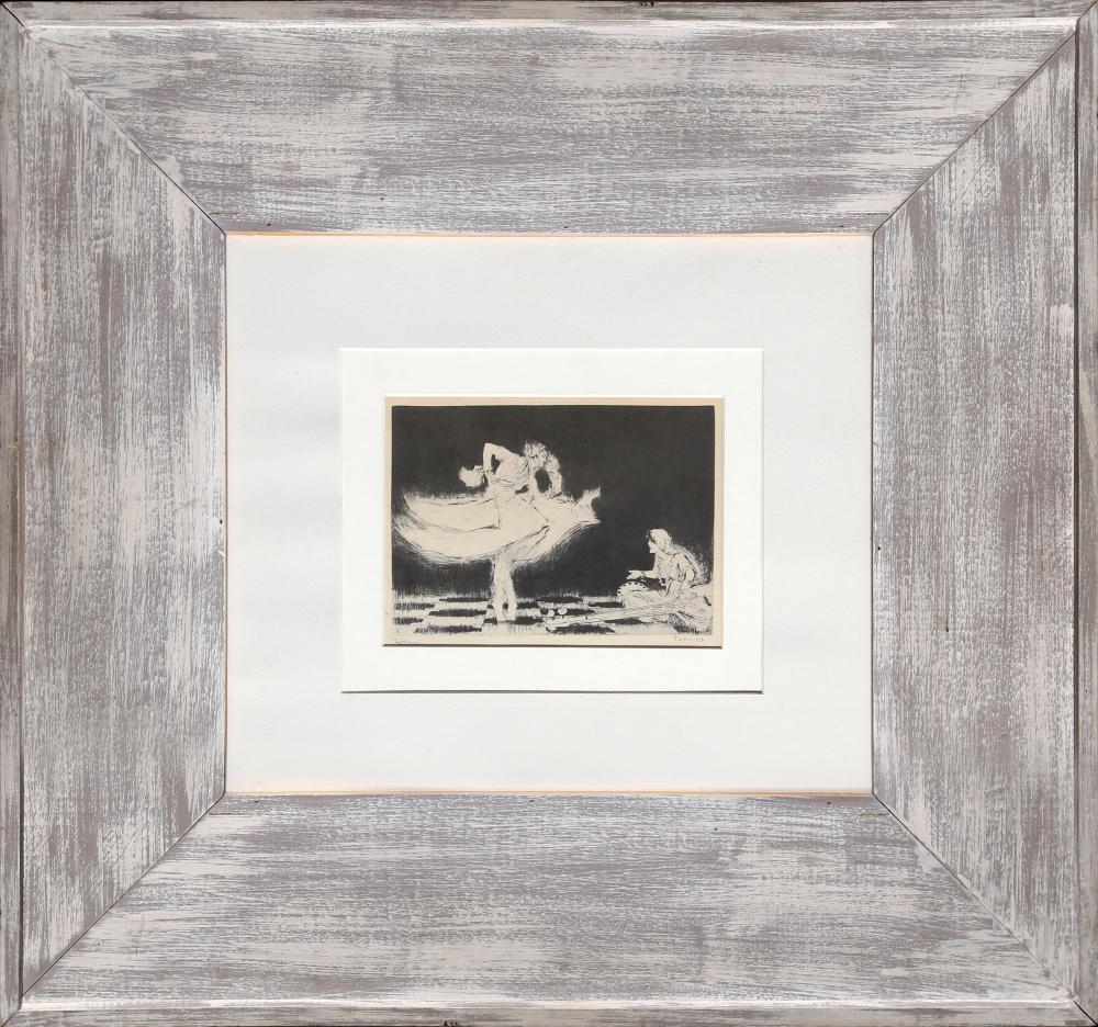 Artwork by Troy Kinney, Roshanara, Made of Etching