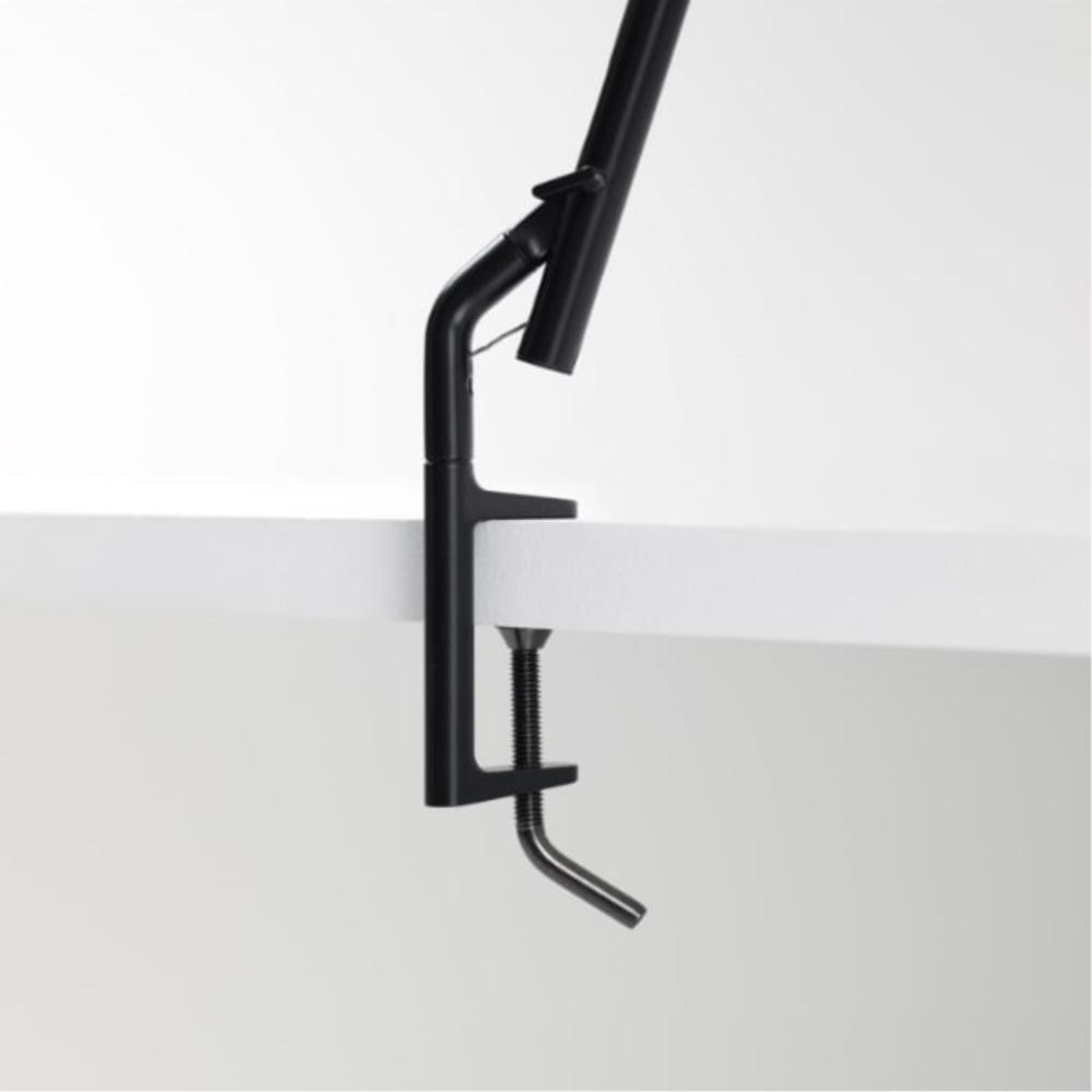 Artwork by Dirk Winkel, w154 Pal Desk Lamp, Made of black powder-coated metal