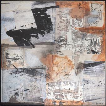 Untitled (Abstract Composition - Rigoberto Mena