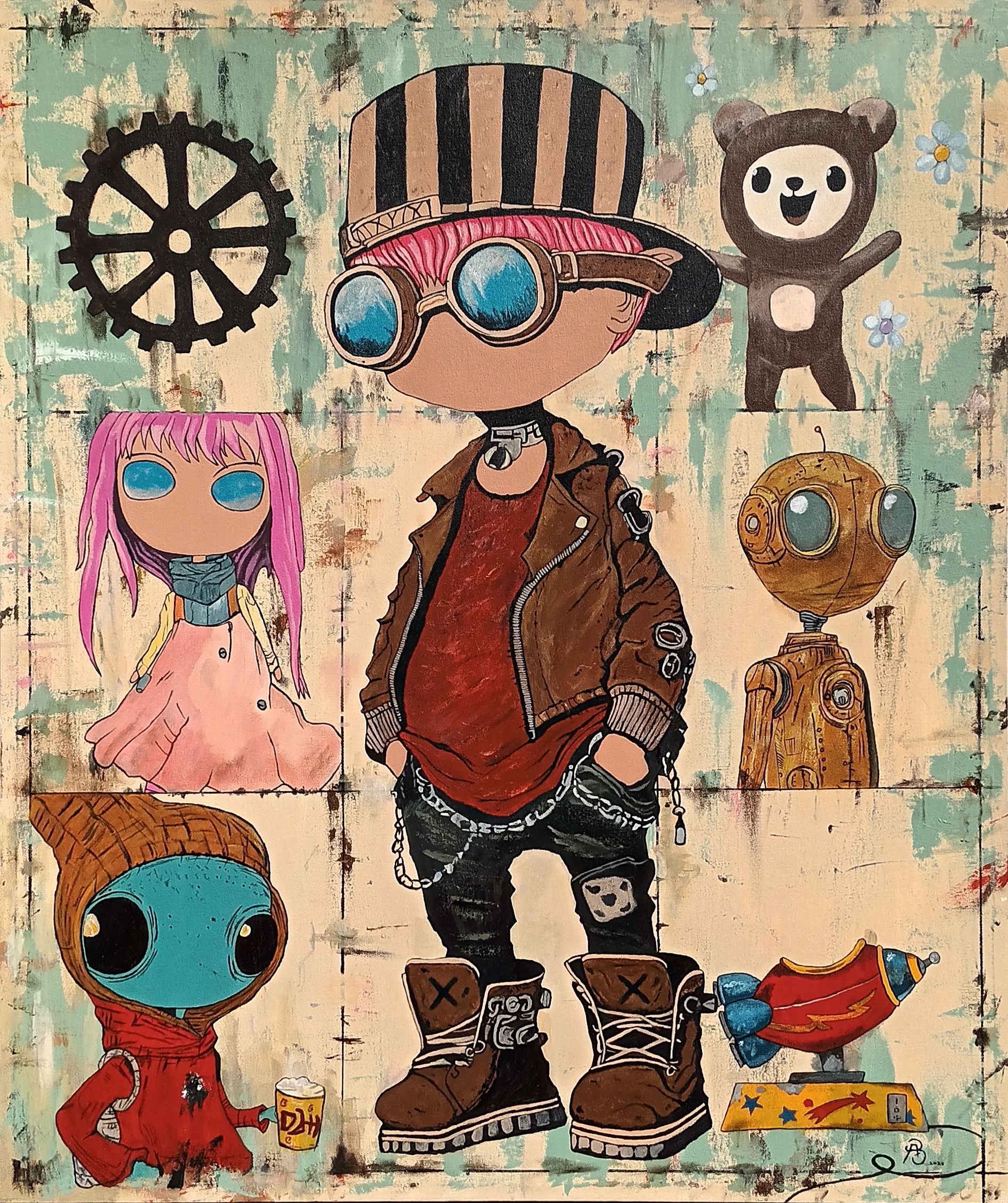 Andrew Boen | It's Me Alien Bee (2025) | MutualArt