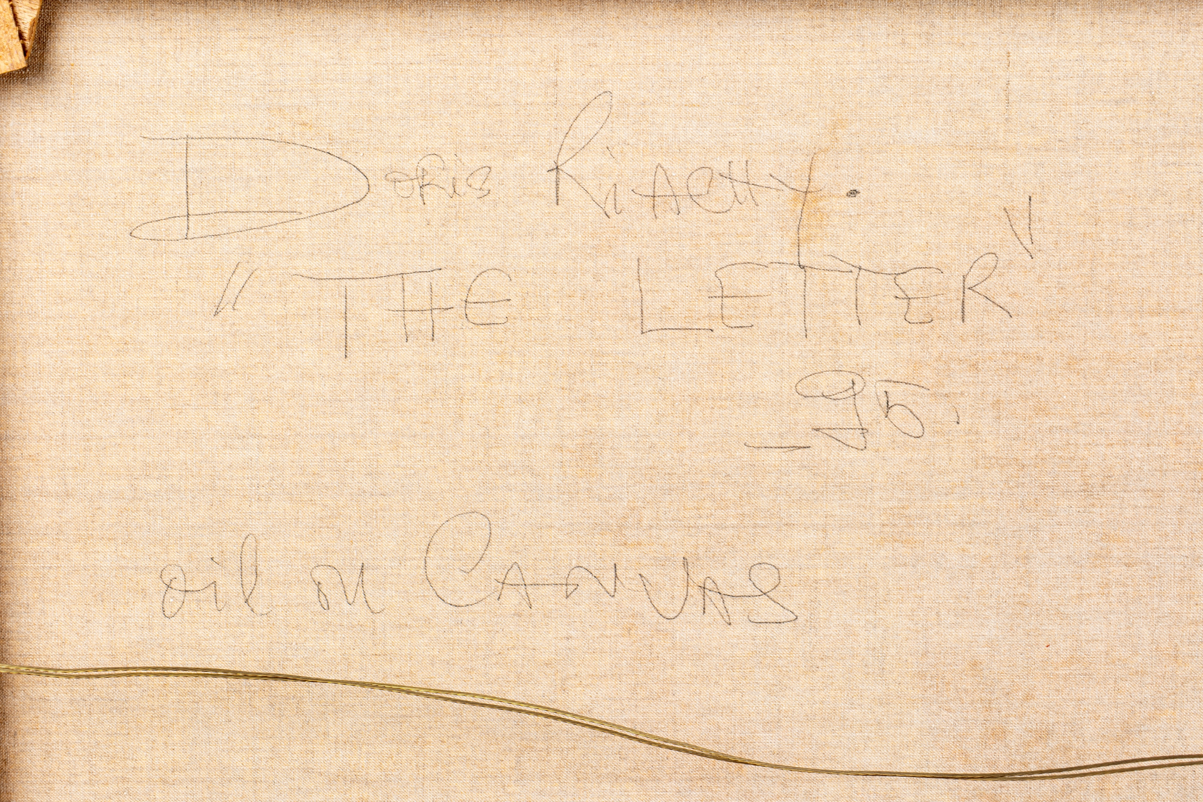 Doris Riachy | The Letter | MutualArt