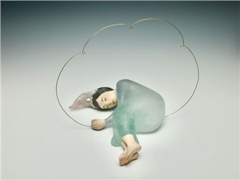 human sculptures - Bunkamura Gallery