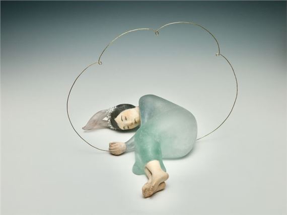 human sculptures - Bunkamura Gallery