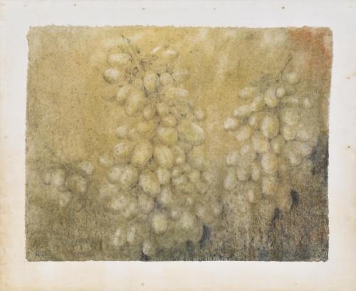 Artwork by Josep Maria Segimon I Valent, "Blau", Made of Mixed media on paper