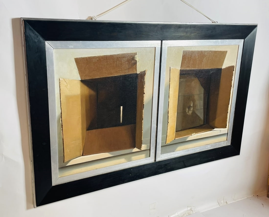 Jan V. Saether | Diptych Oil Painting by Jan Saether from the Gnostic ...