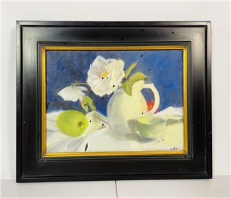 Oil on Canvas Signed JL Wiley - JL Wiley