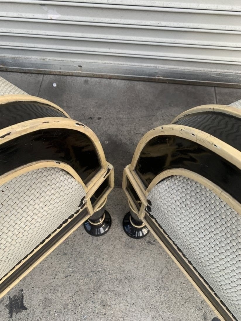 Artwork by Hendrix Allardyce, Pair of Oversized Armchairs by Hendrix-Allardyce, Made of Pair of armchairs