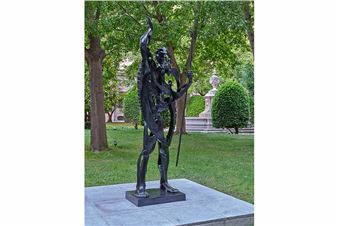 Iconic "Great Prophet" Returns to Reina Sofía Garden, Welcoming Visitors Anew