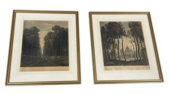 A PAIR OF ENGRAVINGS BY R.REEVE - R. Reeve