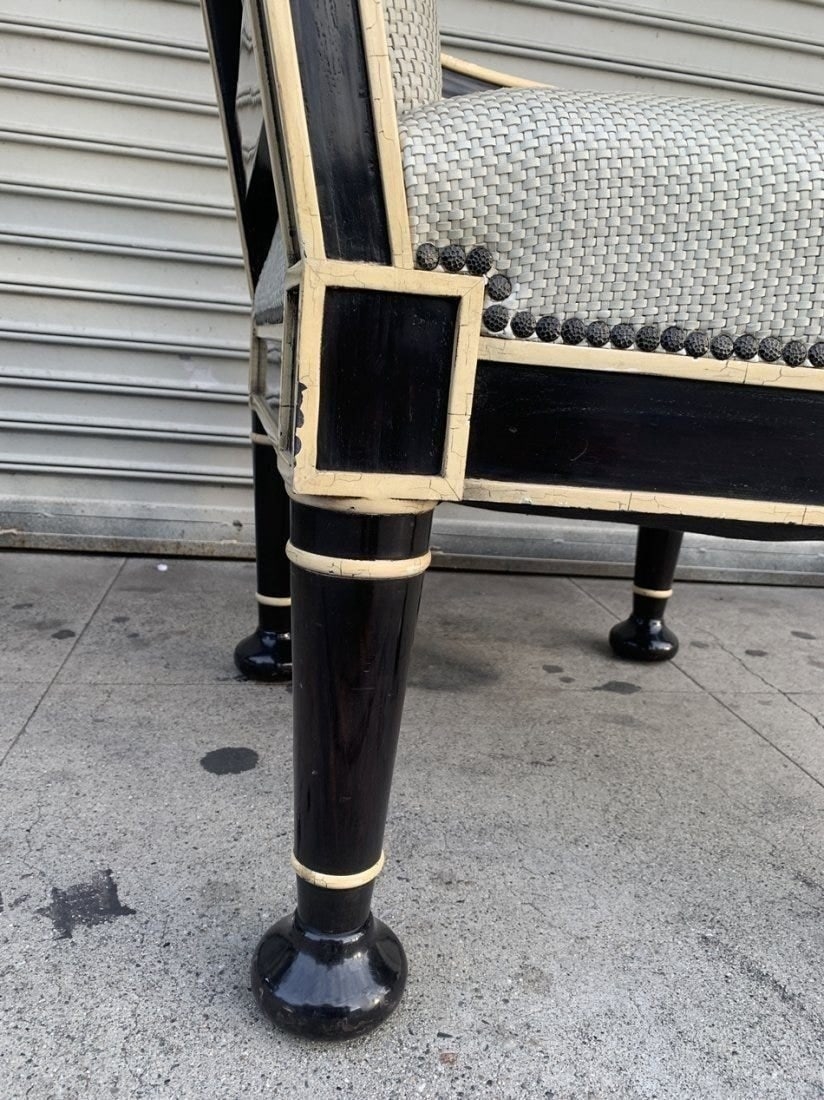 Artwork by Hendrix Allardyce, Pair of Oversized Armchairs by Hendrix-Allardyce, Made of Pair of armchairs