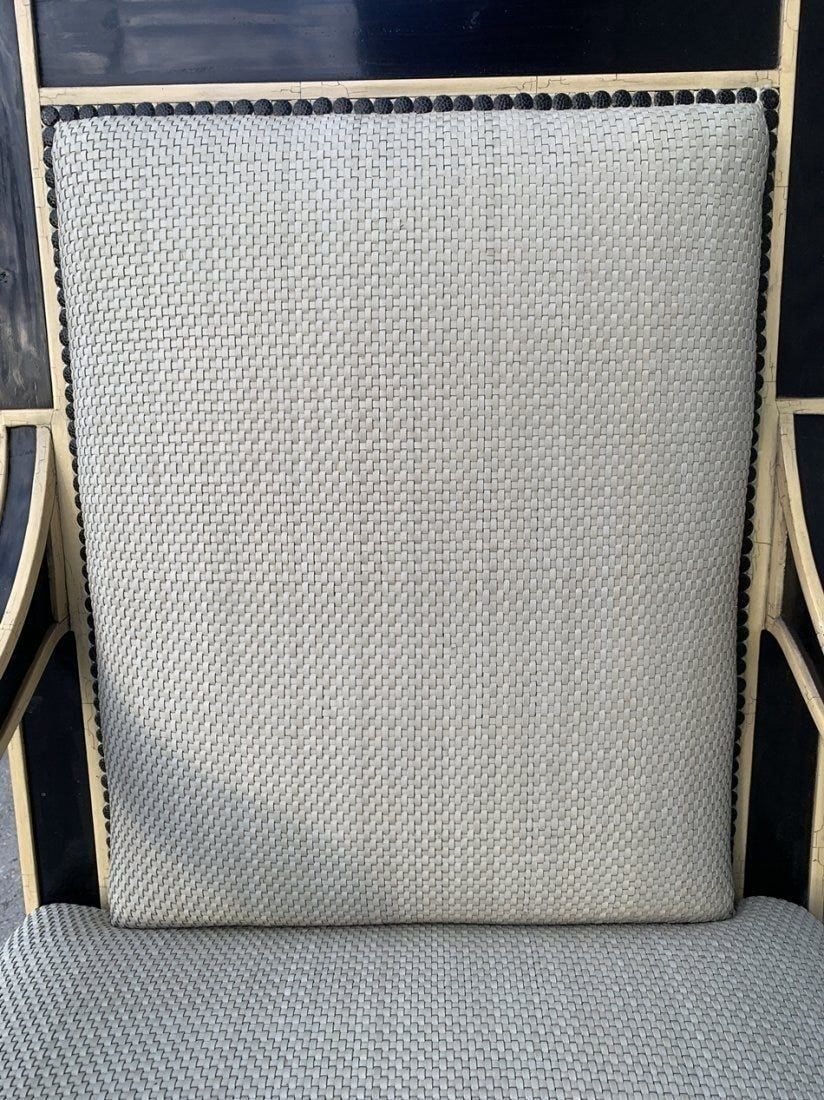 Artwork by Hendrix Allardyce, Pair of Oversized Armchairs by Hendrix-Allardyce, Made of Pair of armchairs