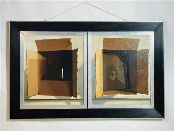 Jan V. Saether | Diptych Oil Painting by Jan Saether from the Gnostic ...