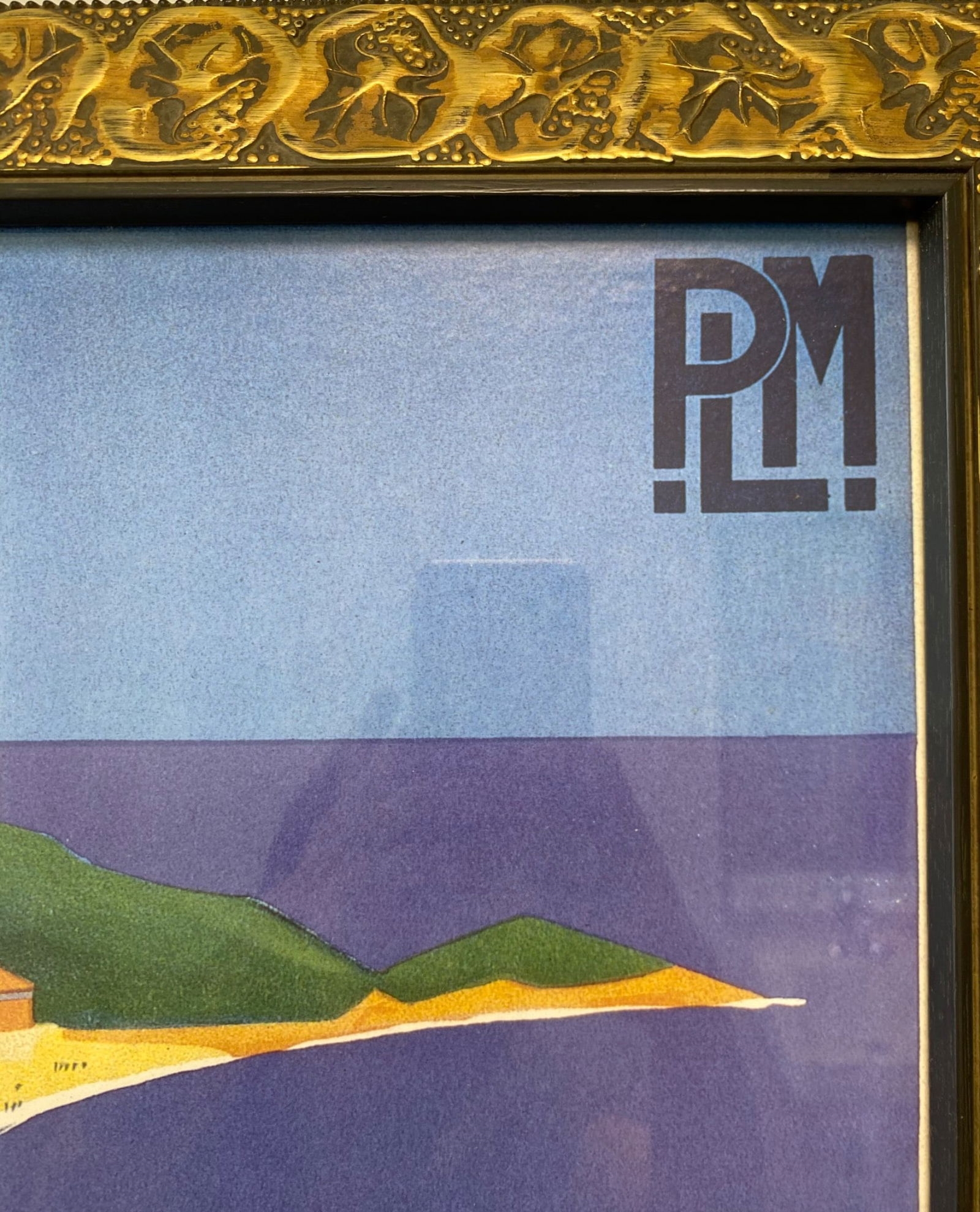Rodger McPhail | Framed Monte-Carlo Tennis Poster after Rodger Broders ...