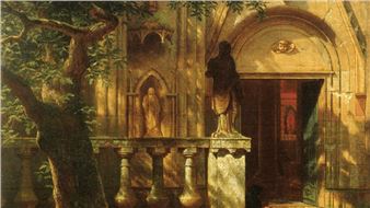 Masterpiece Story: Sunlight and Shadow by Albert Bierstadt