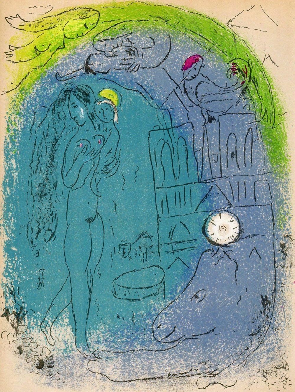 Marc Chagall | Mother & Child (1952) | MutualArt
