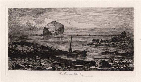 George Stratton Ferrier | The Bass Rock (1879) | MutualArt