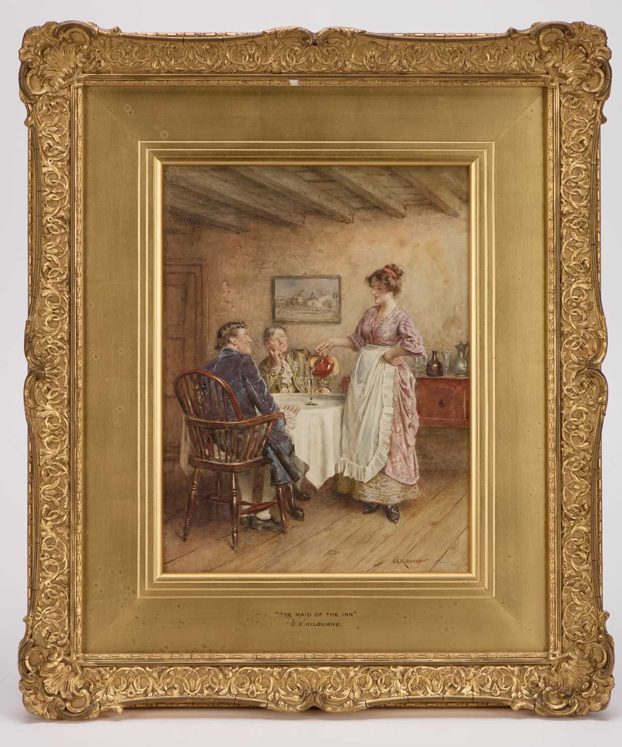 George Goodwin Kilburne | THE MAID OF THE INN | MutualArt
