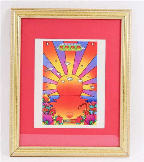 Peter Max | Sunrise 2000 | MutualArt