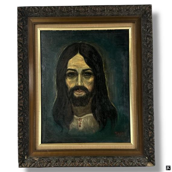 Portrait of Jesus by José Yépez Arteaga