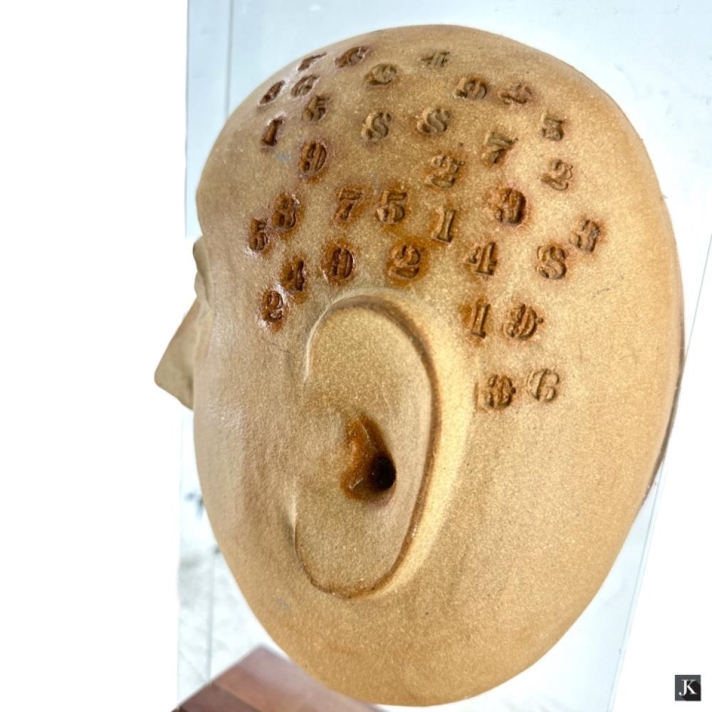 David Gil | Split head with Numbers | MutualArt