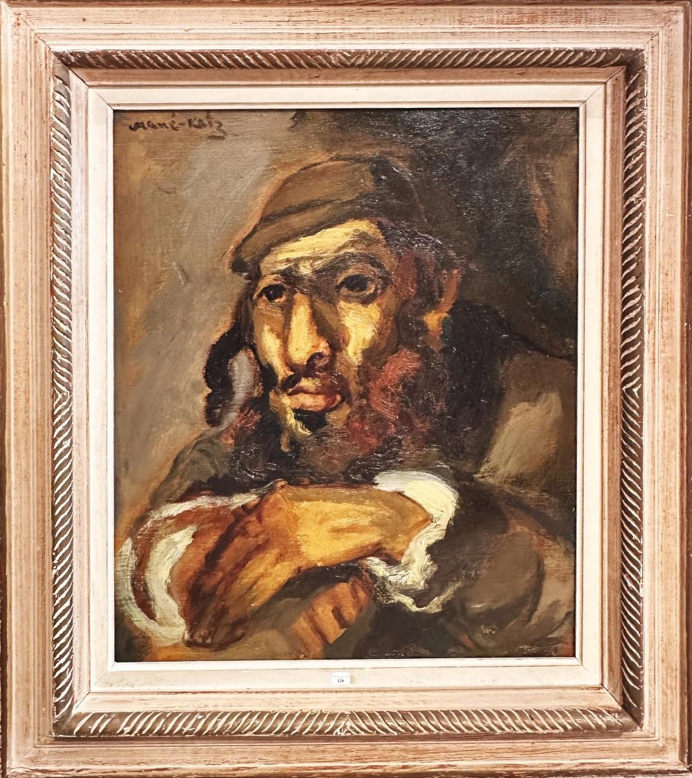 Emmanuel Mané-Katz | Portrait of a Jewish man | MutualArt