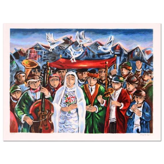 Wedding by Yosl Bergner