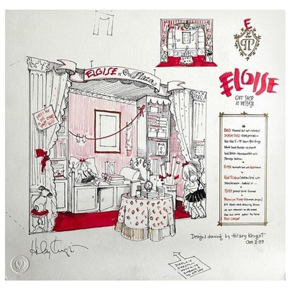 Eloise's Gift Shop by Hilary Knight, 1999