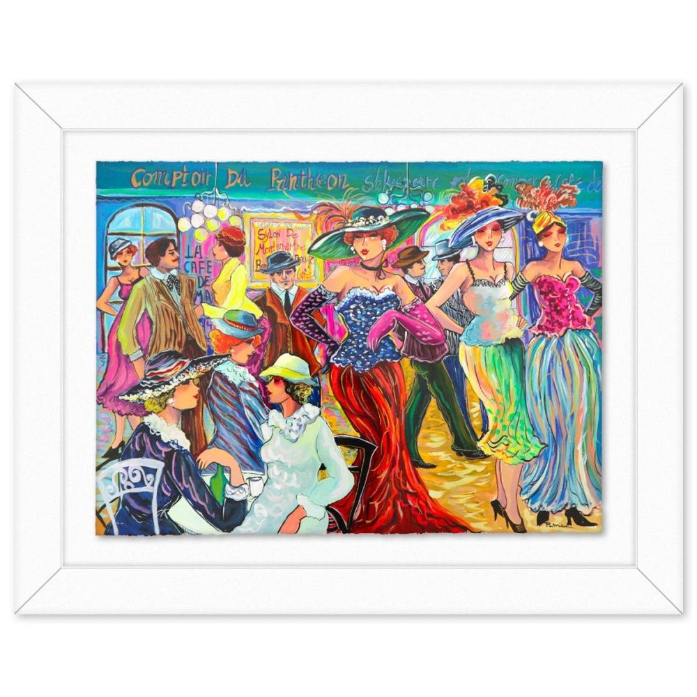 Artwork by Patricia Govezensky, A Festive Exchange, Made of Original Watercolor