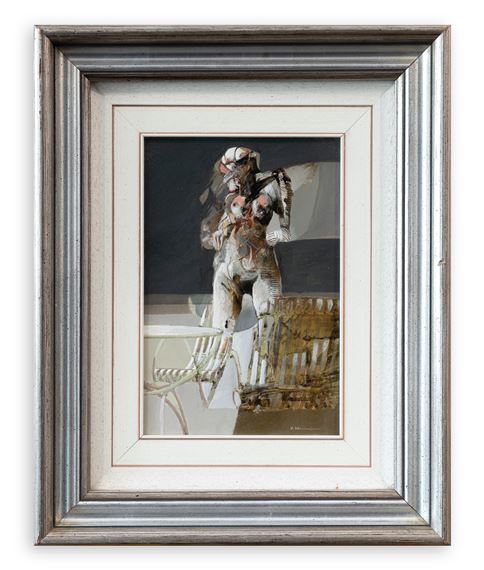 Donna in terrazzo by Vanni Saltarelli