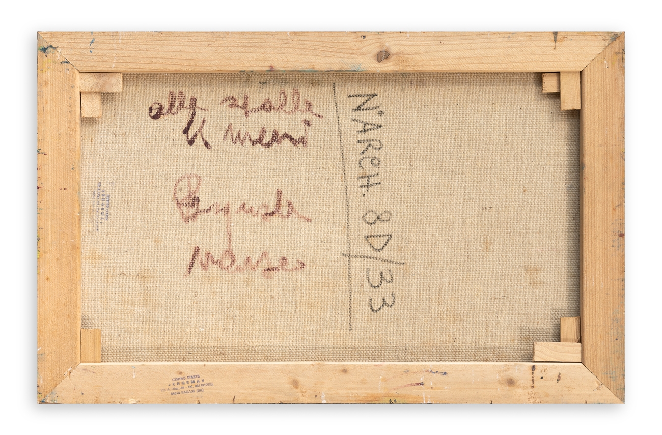 Artwork by Pasquale Monaco, Senza Titolo, Made of oil on canvas