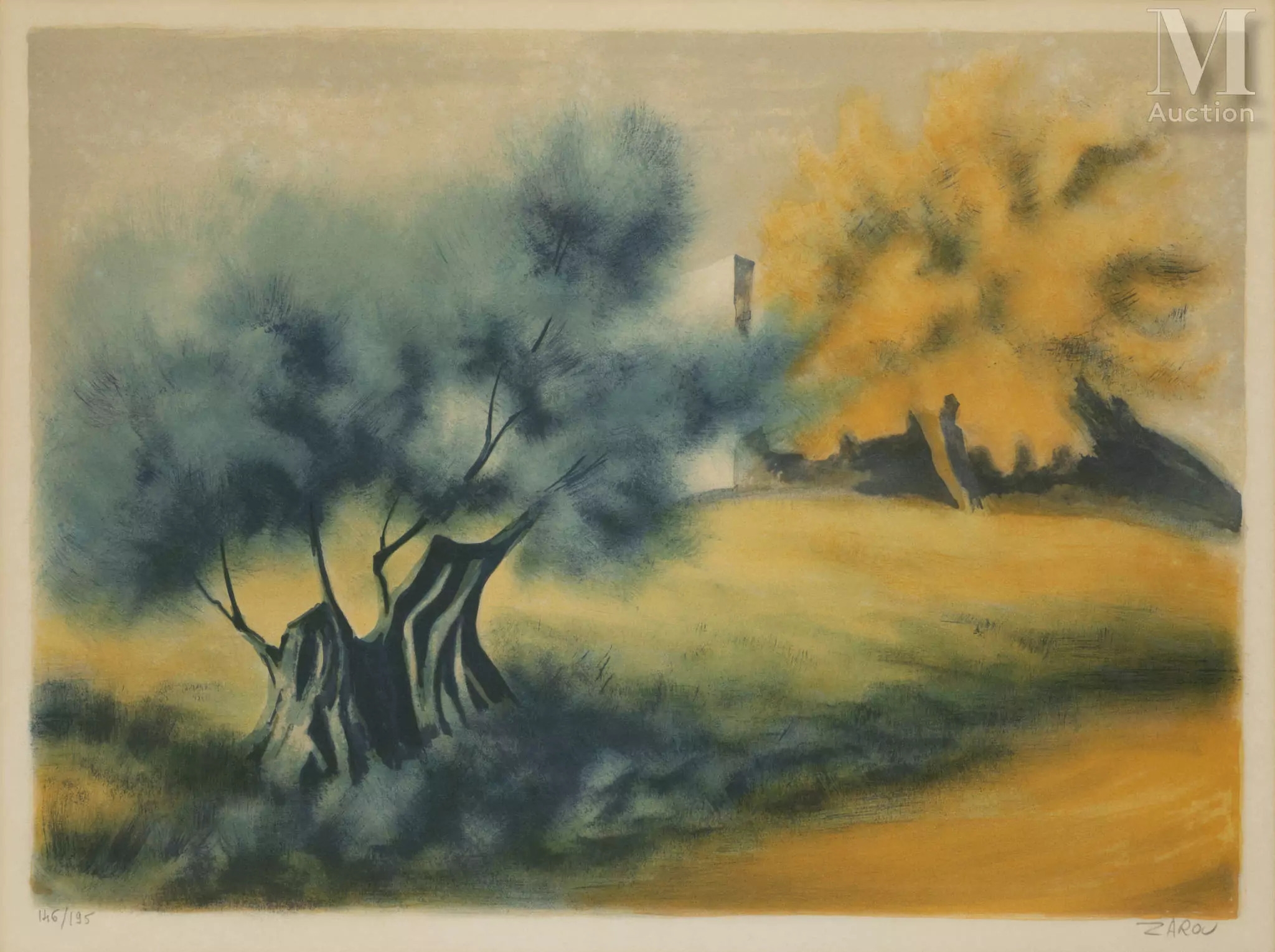Victor Zarou | Paysage provençal | MutualArt