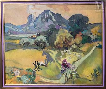Paysage des Alpes de Haute Provence - Pierre Grisot