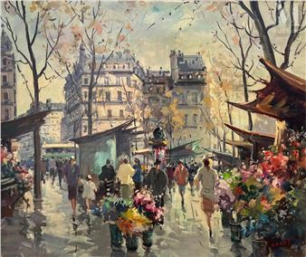 Le Marché aux fleurs - Josée Carel