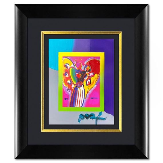 Peter Max | Angel with Heart | MutualArt