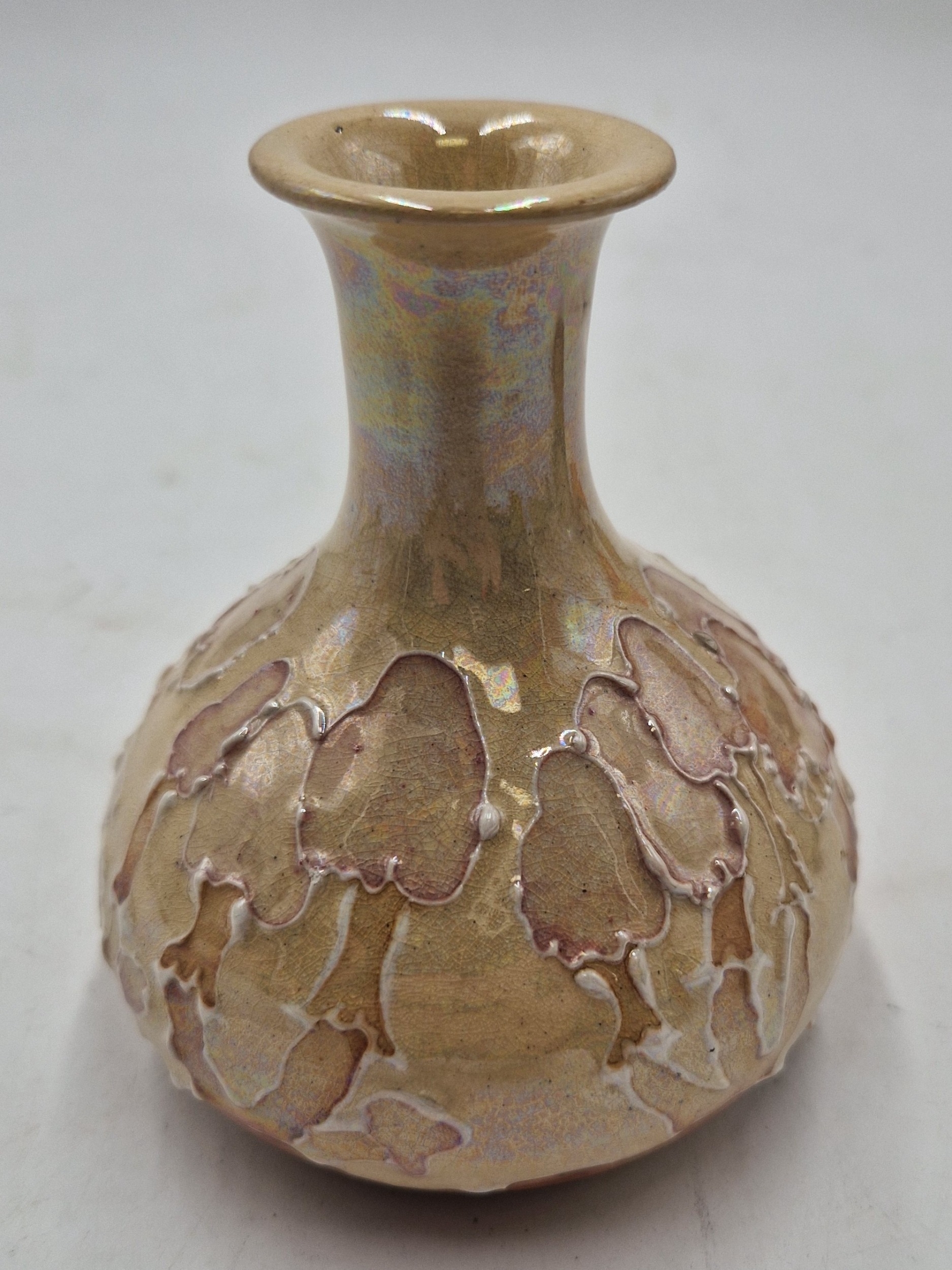 Artwork by Lise B. Moorcroft, MUSHROOMS, Made of Lustre ware