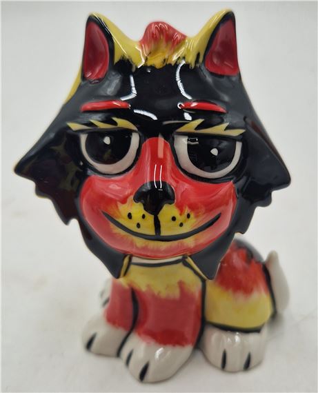 Tiny 9cm MODEL OF JULIE THE CAT