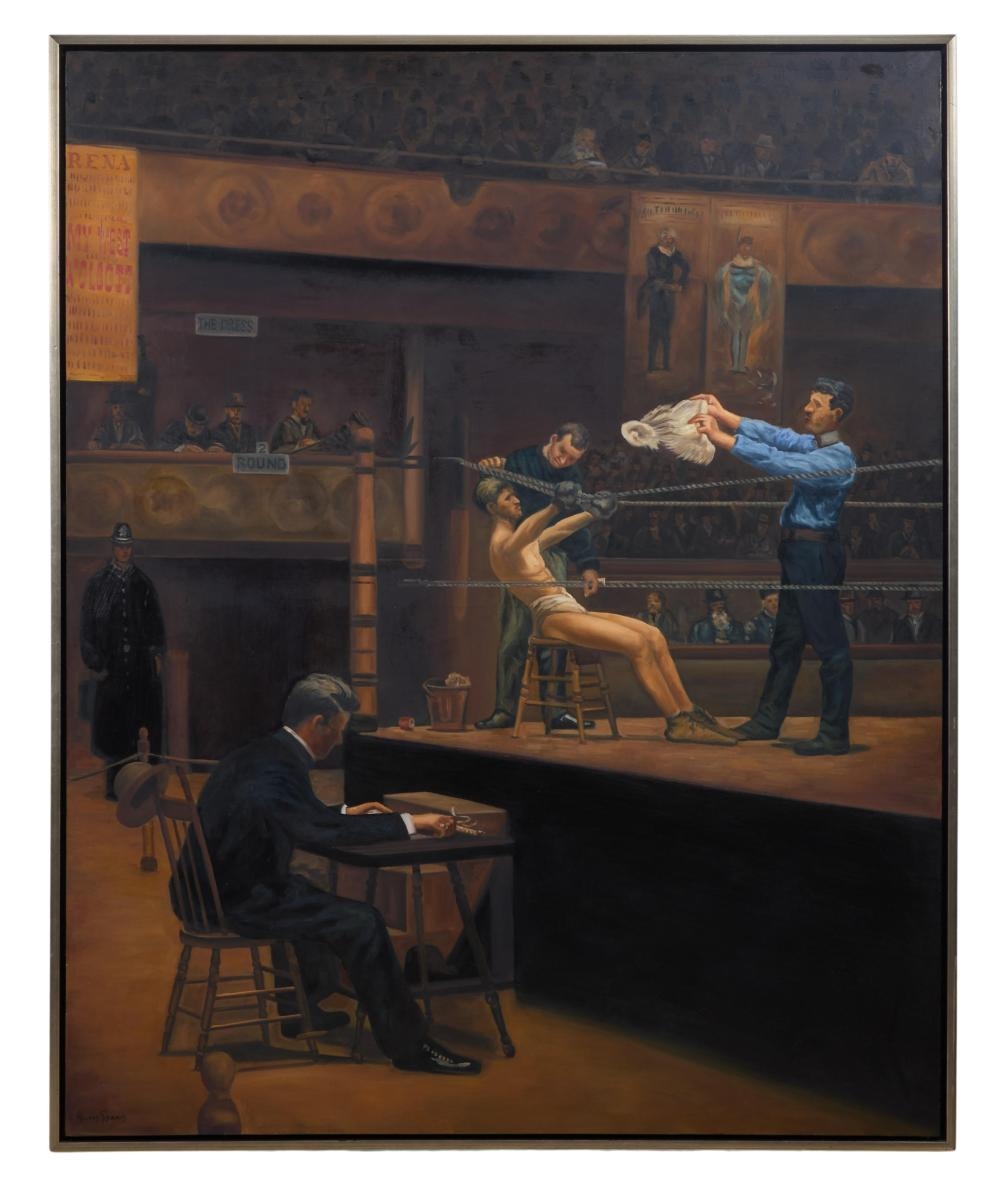 Roland Renaud | Boxer in the Ring | MutualArt