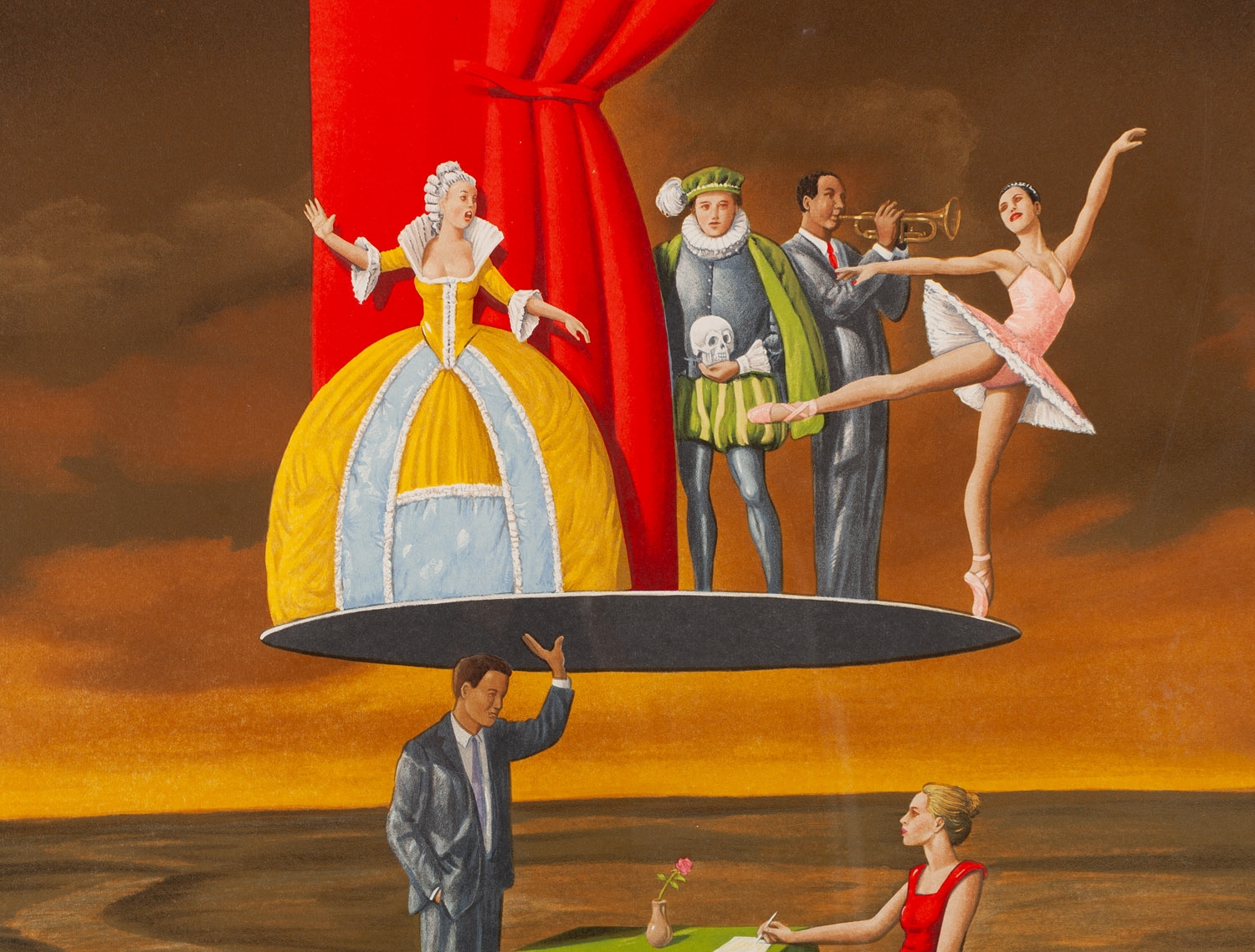 Rafal Olbinski | Predictable premise | MutualArt