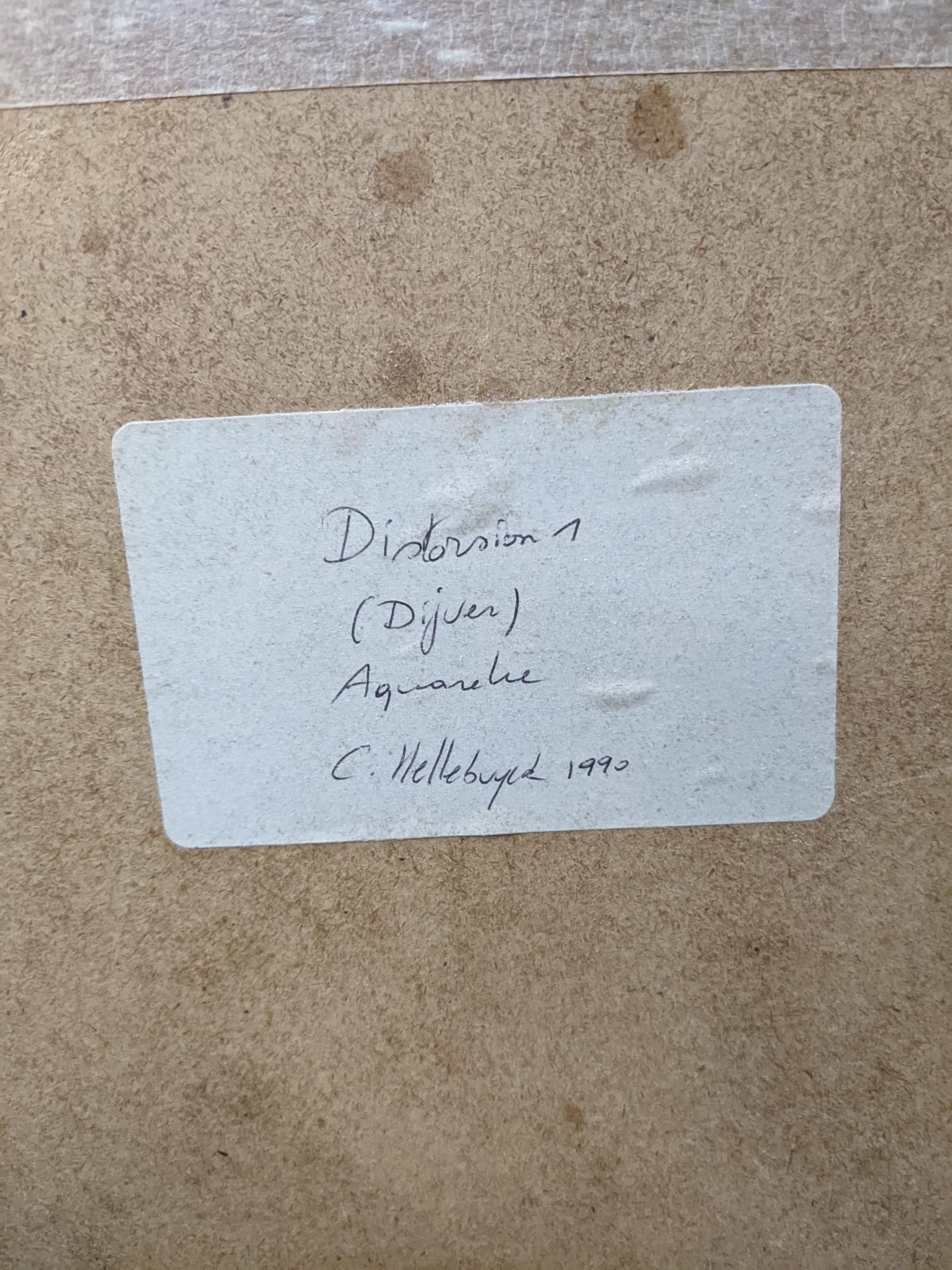 Artwork by Carine Hellebuyck, Division 1 and 2, Made of watercolours