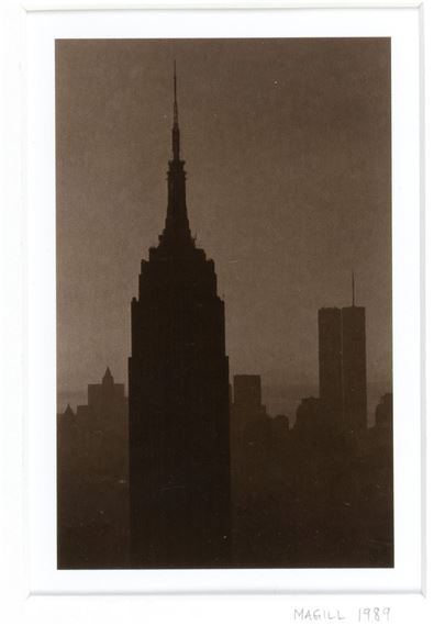 Michael Magill | Empire State Building und die Twin Towers (1989 ...