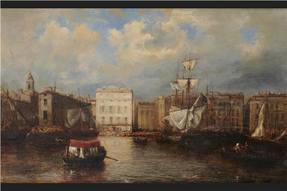 33 x 53 cm by Félix Ziem