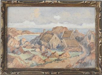 View of Brittany - Félix Robin