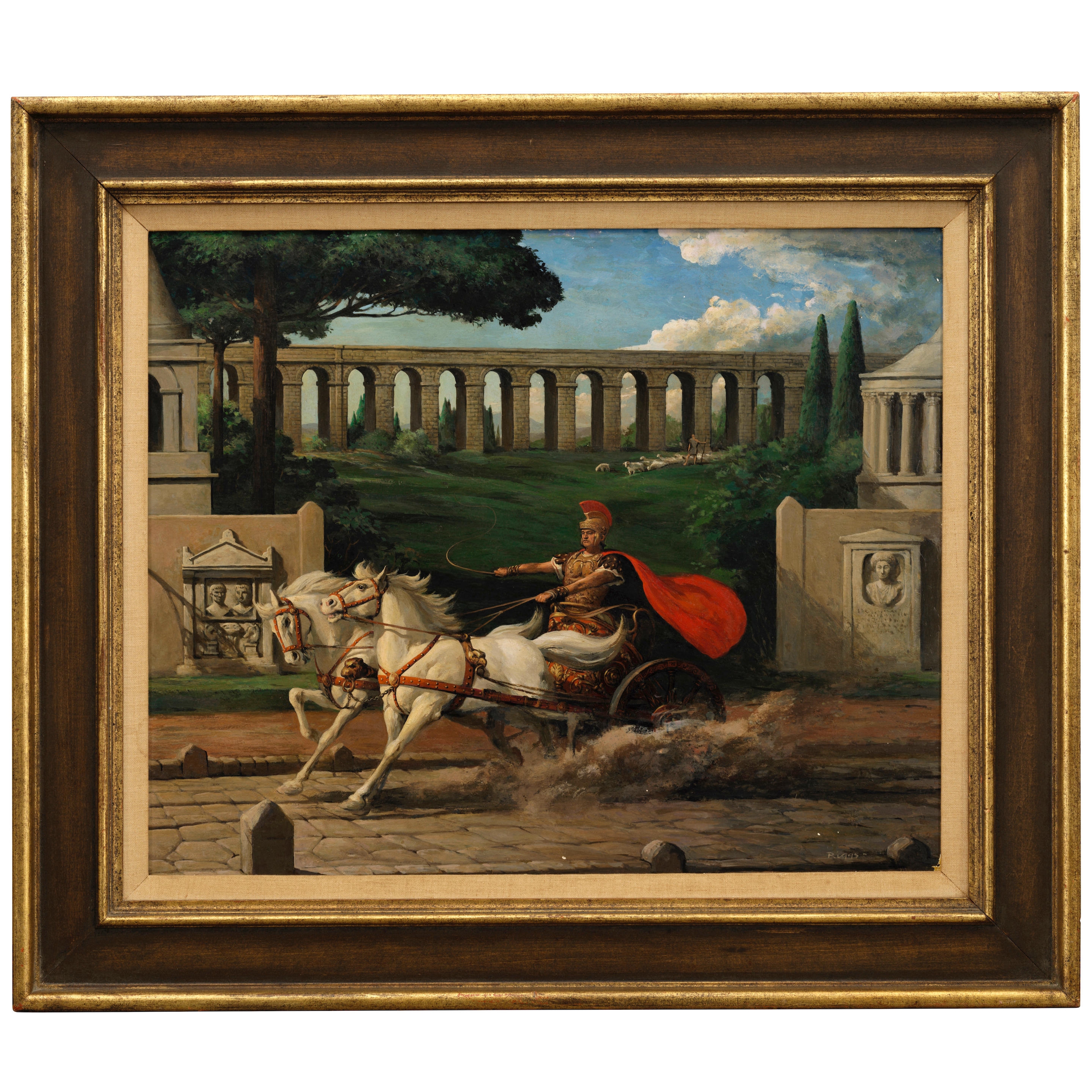 Robert Riggs | Roman Chariot (Circa 1957) | MutualArt