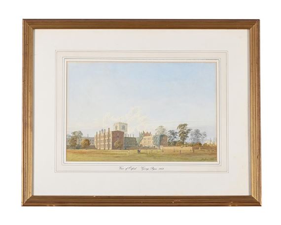 George Pyne | CRICKET AT JESUS COLLEGE, CAMBRIDGE (1853) | MutualArt