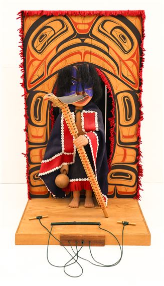 NW Coast Native Dancer Marionette - Duane Pasco