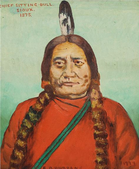 Chief Sitting Bull, Sioux - Elbridge Ayer Burbank