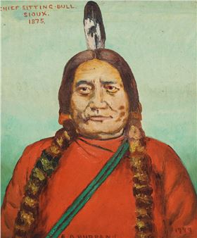 Chief Sitting Bull, Sioux - Elbridge Ayer Burbank