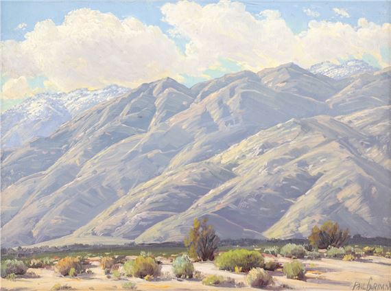 Desert Foothills by Paul Grimm